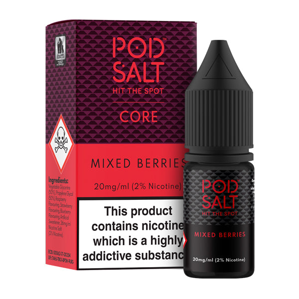 Podsalt Mixed Berries Nic Salt E-Liquid - Pod Salt Nicotine Salts Product Image