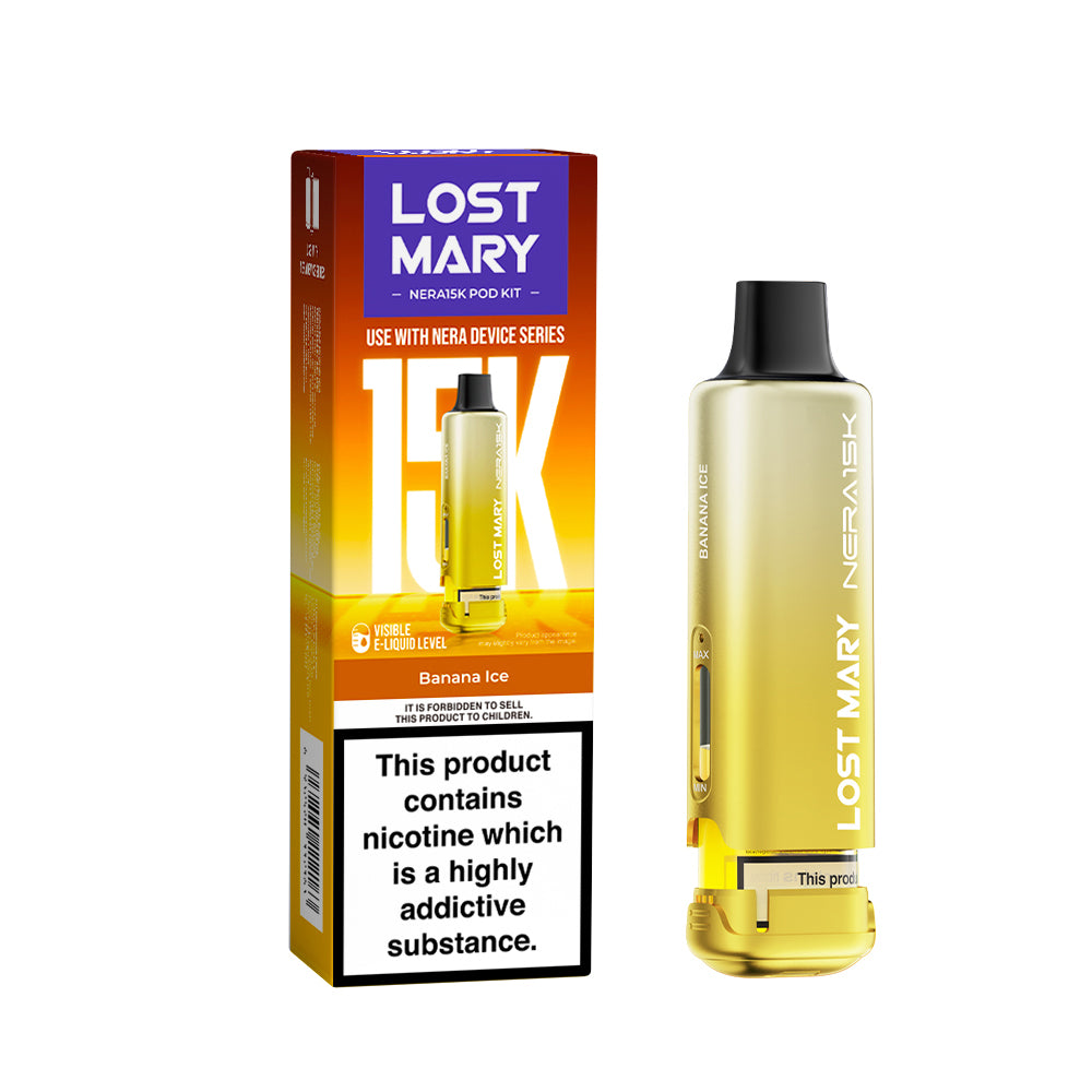 lost mary nera fullview prefilled pods refill container Lost Mary Nera 15K Fullview Refill Packs