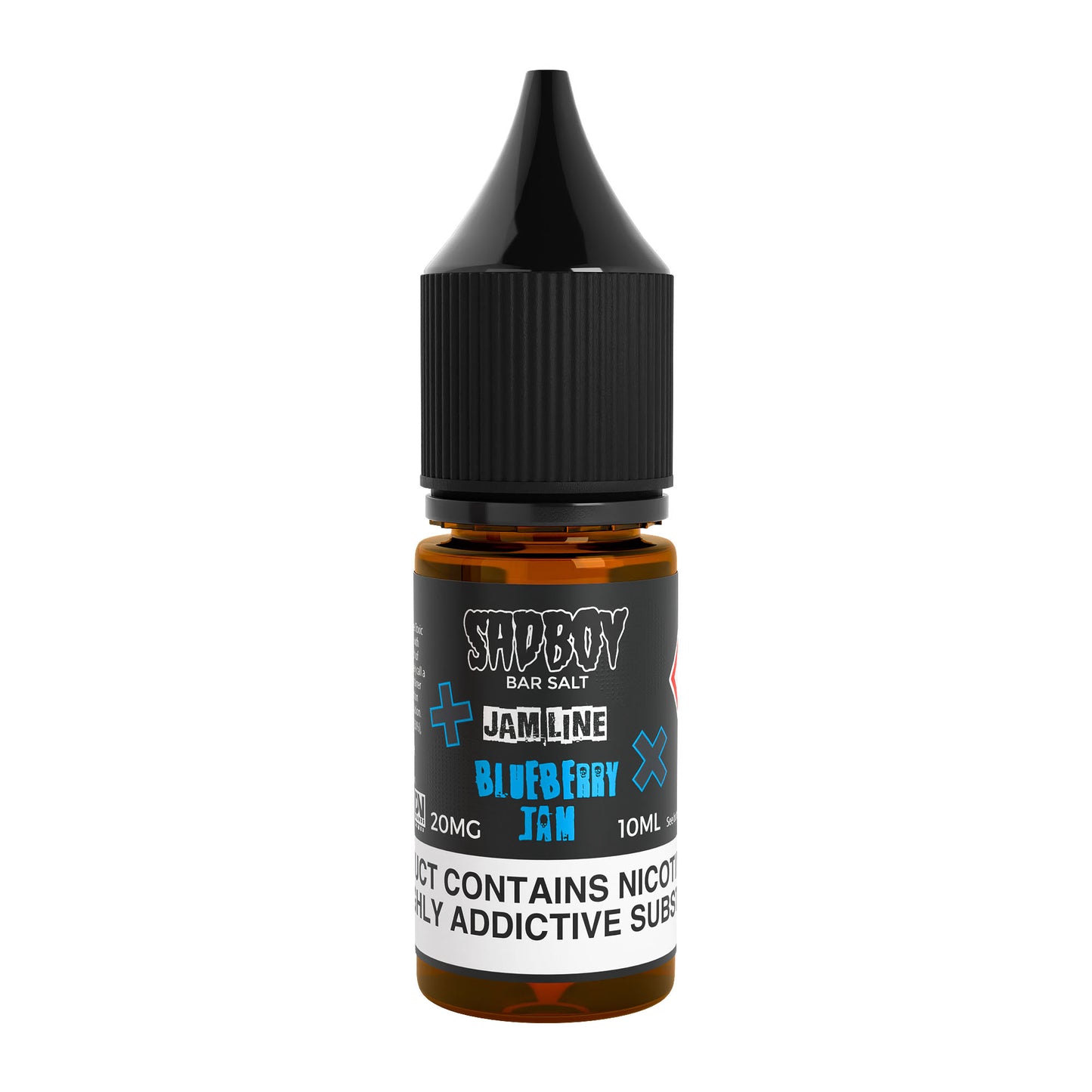 Sad Boy Blueberry Jam Nicotine Salt E-Liquid Product Image - 10mg & 20mg vape liquid by Sad Boy