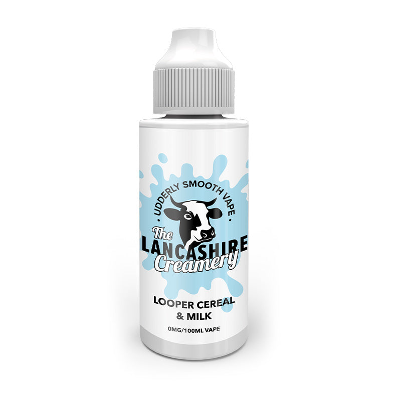 Lancashire Creamery Looper Cereal and Milk Shortfill 100ml E-liquid