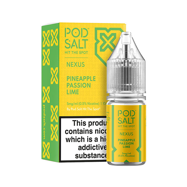 Podsalt Pineapple Passion Lime Nic Salt E-Liquid - Pod Salt Nicotine Salts Product Image