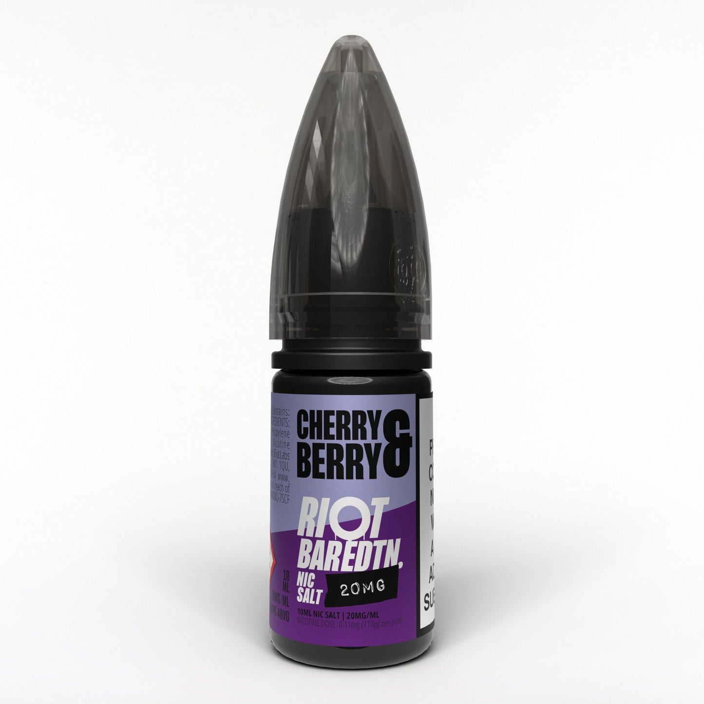 Riot Bar Edition Cherry & Berry Nic Salt - 10ml Bar Edtn Nicotine Salt