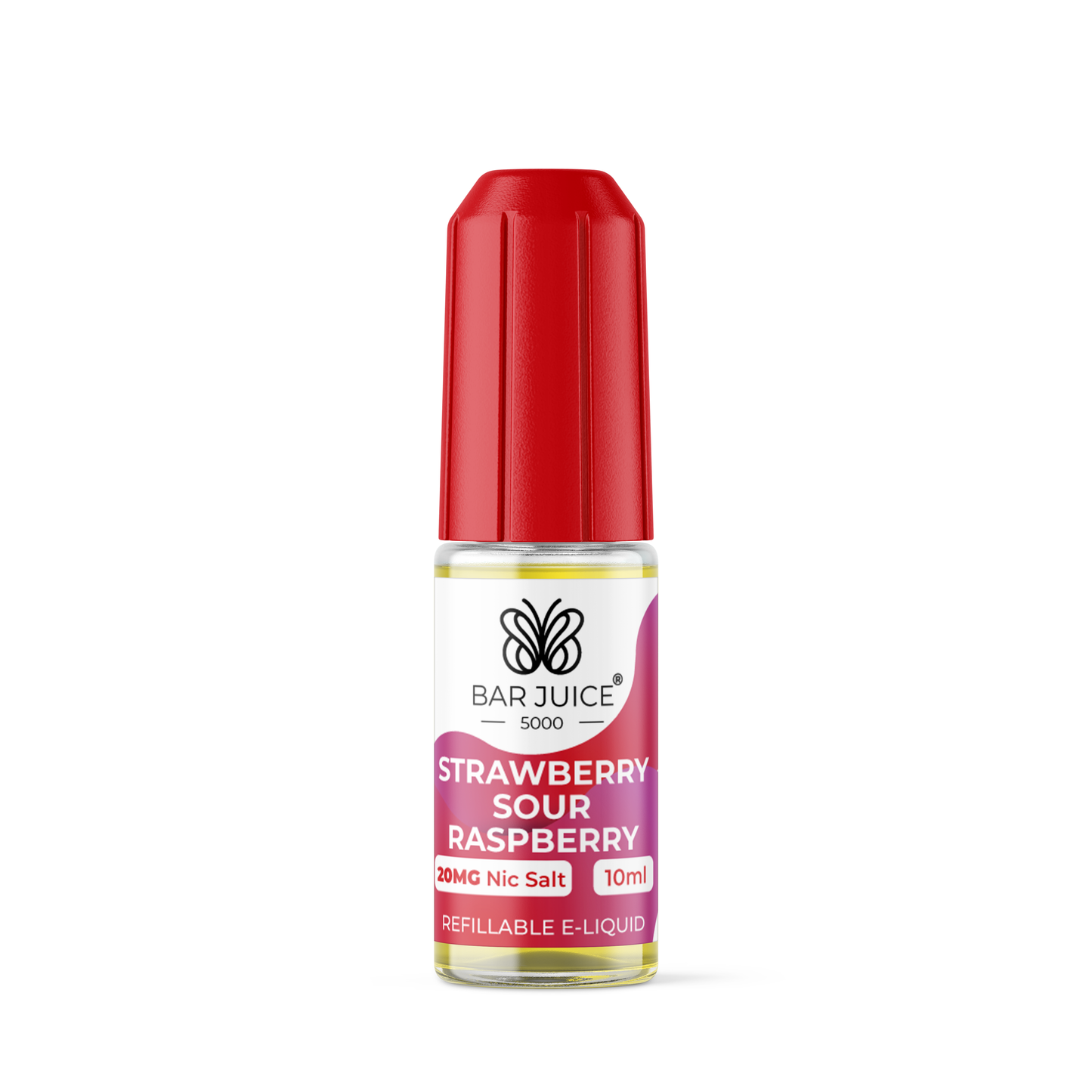 Bar Juice 5000 Strawberry Sour Raspberry Nic Salt E-liquid