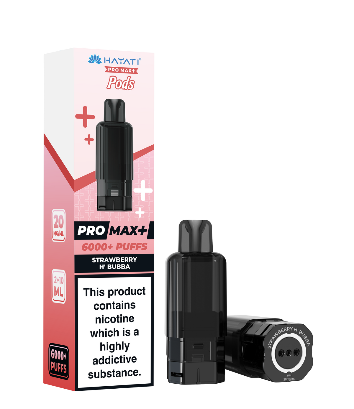 Hayati Pro Max+ 6K Prefilled Pod - Strawberry H'bubba