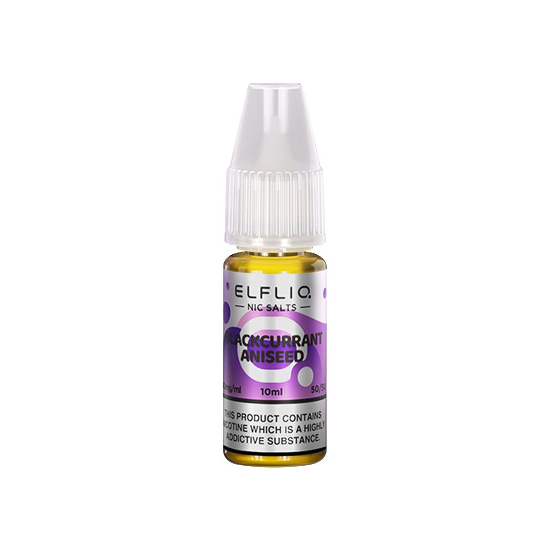 ElfLiq E-Liquid by Elf Bar - Nic Salts E-liquids - Blackcurrant Aniseed