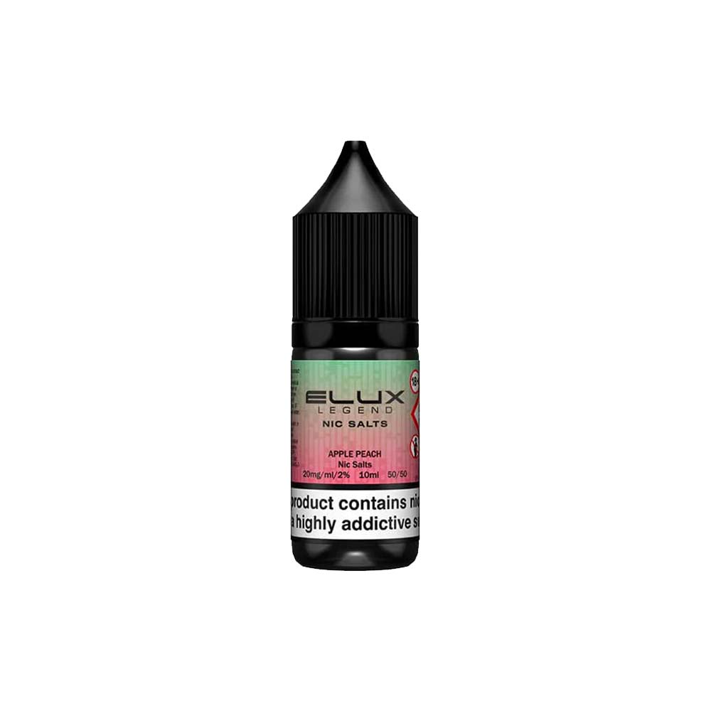 ELUX Legend Apple Peach Nicotine Salt E-liquid Vape Juice