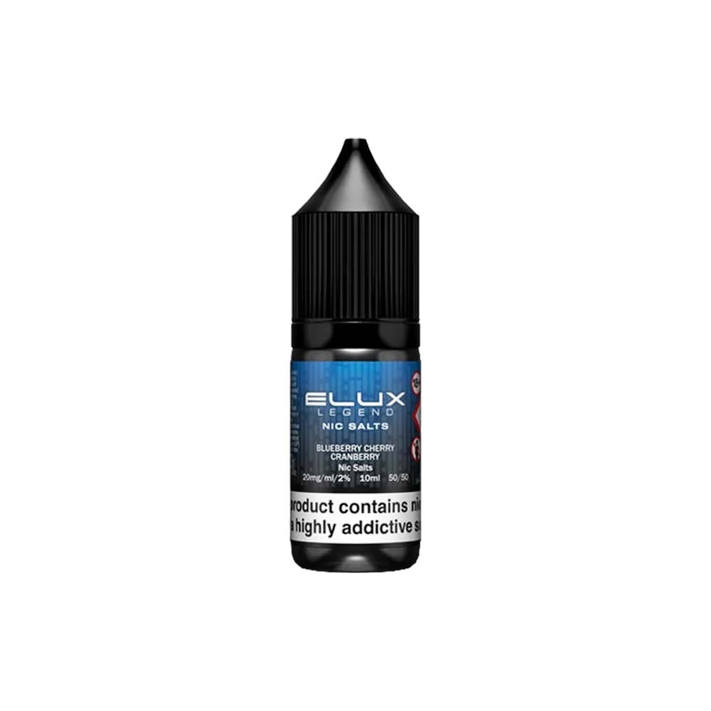 ELUX Legend Blueberry Cherry Cranberry Nicotine Salt E-liquid Vape Juice