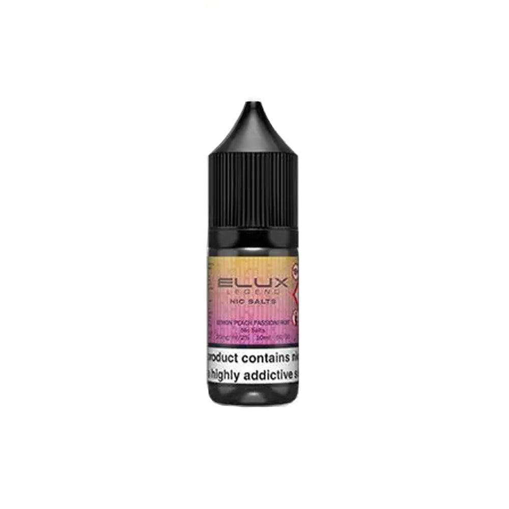 ELUX Legend Lemon Peach Passionfruit Nicotine Salt E-liquid Vape Juice