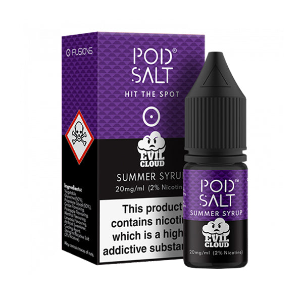 Podsalt Summer Syrup Nic Salt E-Liquid - Pod Salt Nicotine Salts Product Image