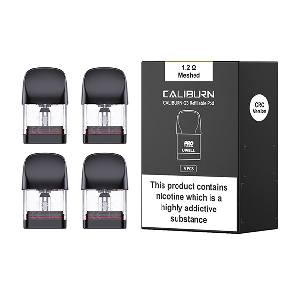 Uwell Caliburn G3 Refillable Replacement Pods - 1.2Ω