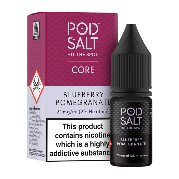 Podsalt Blueberry Pommegranate Nic Salt E-Liquid - Pod Salt Nicotine Salts Product Image