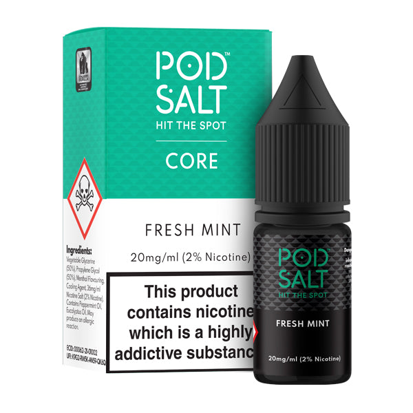 Podsalt Fresh Mint Nic Salt E-Liquid - Pod Salt Nicotine Salts Product Image