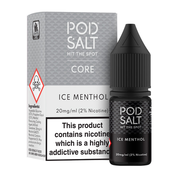 Podsalt Ice Menthol Nic Salt E-Liquid - Pod Salt Nicotine Salts Product Image