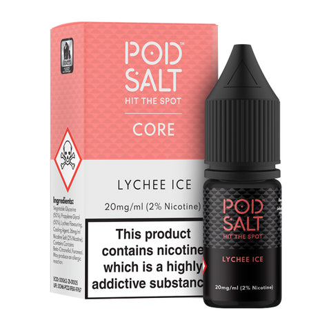 Podsalt Lychee Ice nic salt