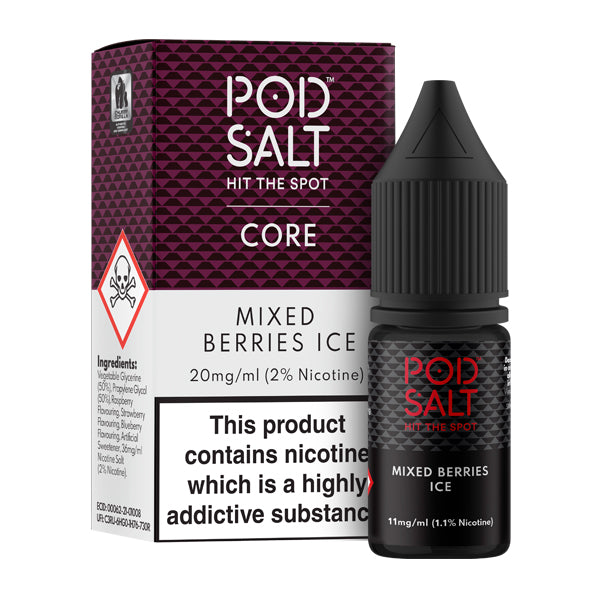 Podsalt Mixed Berries Ice Nic Salt E-Liquid - Pod Salt Nicotine Salts Product Image