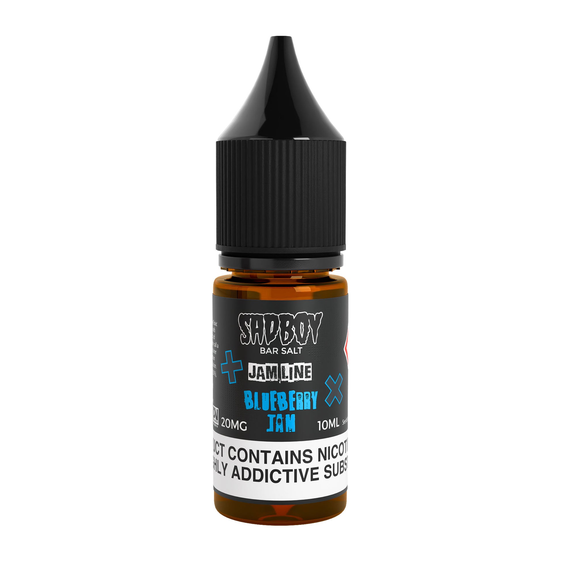 Sad Boy Blueberry Jam Nicotine Salt E-Liquid Product Image - 10mg & 20mg vape liquid by Sad Boy