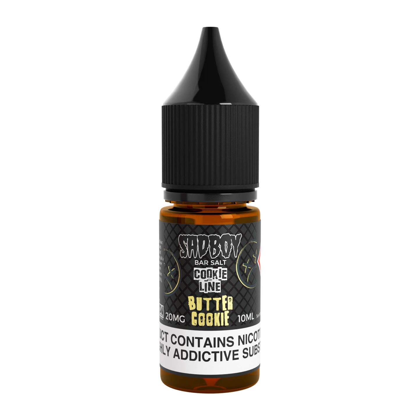 Sad Boy Butter Cookie Nicotine Salt E-Liquid Product Image - 10mg & 20mg vape liquid by Sad Boy