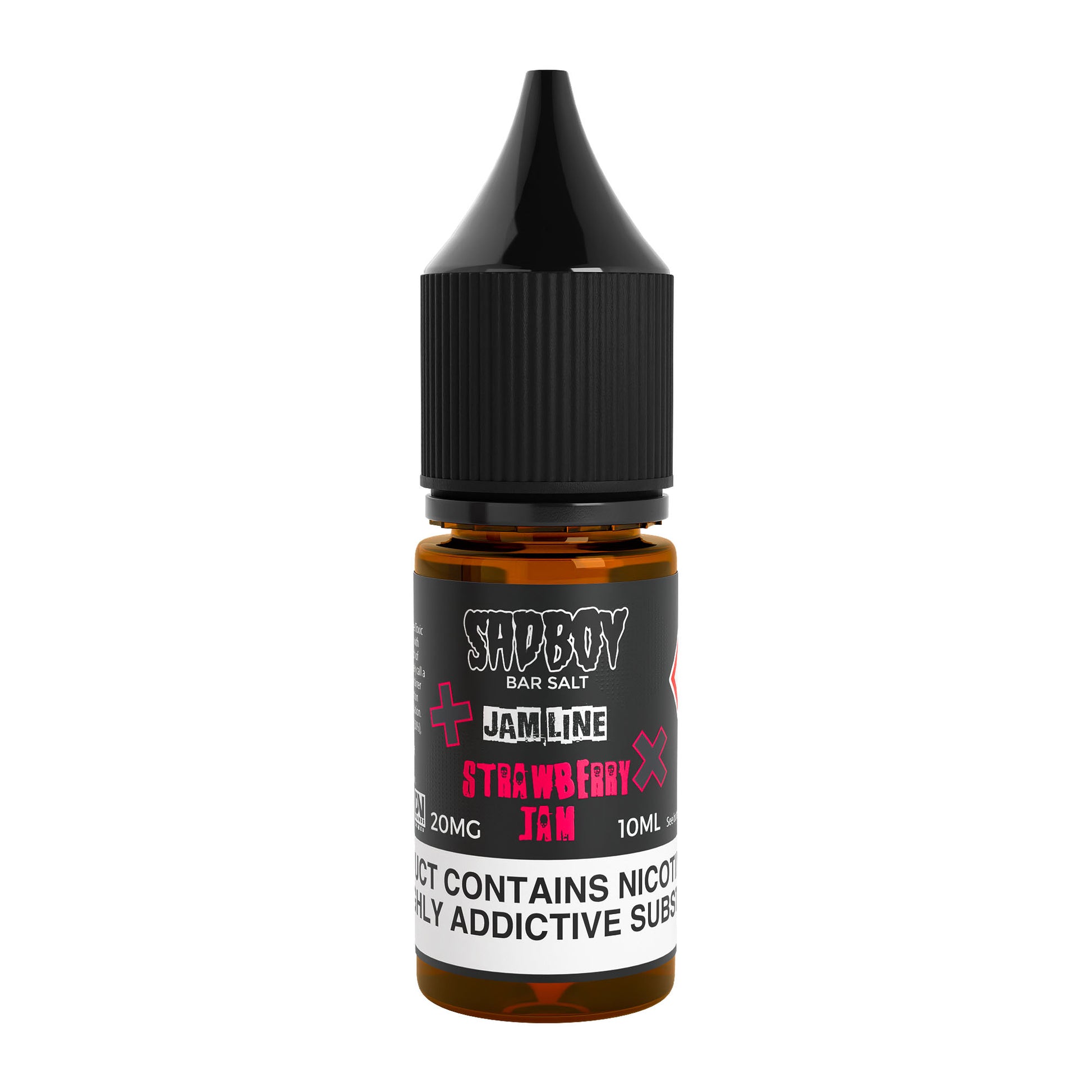 Sad Boy Strawberry Jam Nicotine Salt E-Liquid Product Image - 10mg & 20mg vape liquid by Sad Boy