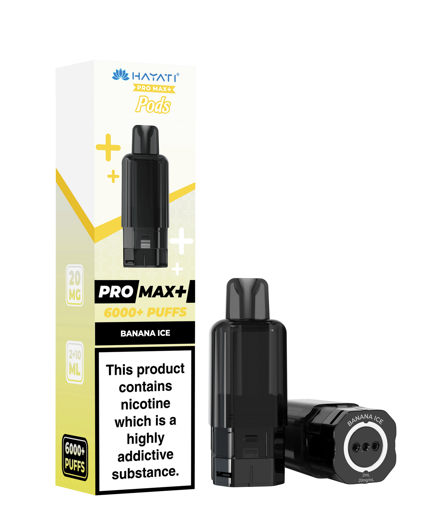 Hayati Pro Max+ 6K Prefilled Pod - Banana Ice