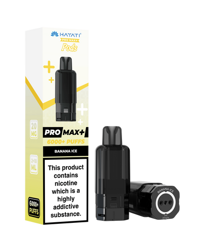Hayati Pro Max+ 6K Prefilled Pod - Banana Ice