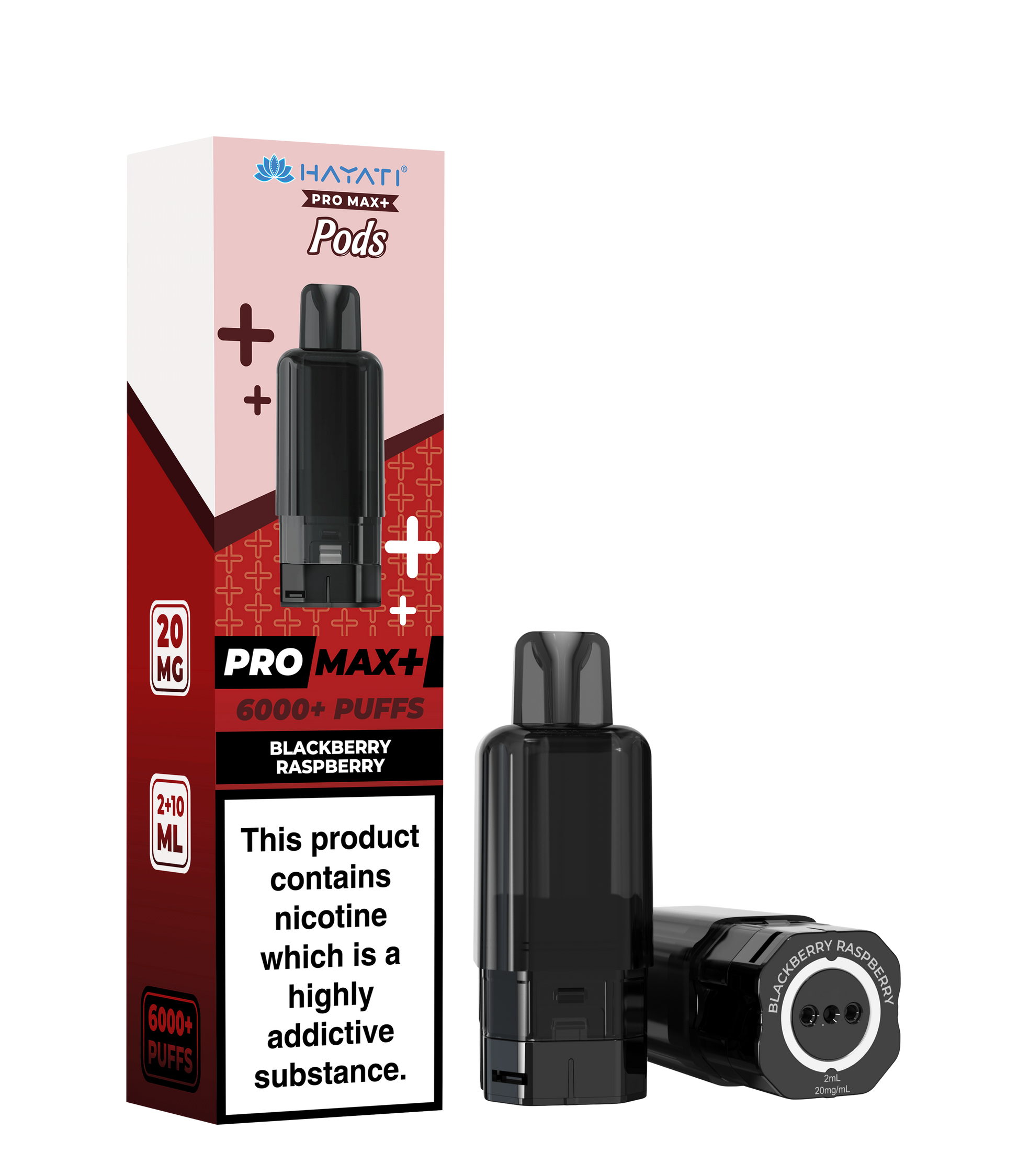 Hayati Pro Max+ 6K Prefilled Pod - Blackberry Raspberry