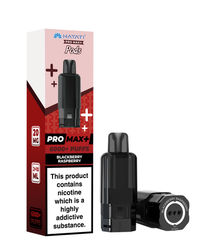 Hayati Pro Max+ 6K Prefilled Pod - Blackberry Raspberry