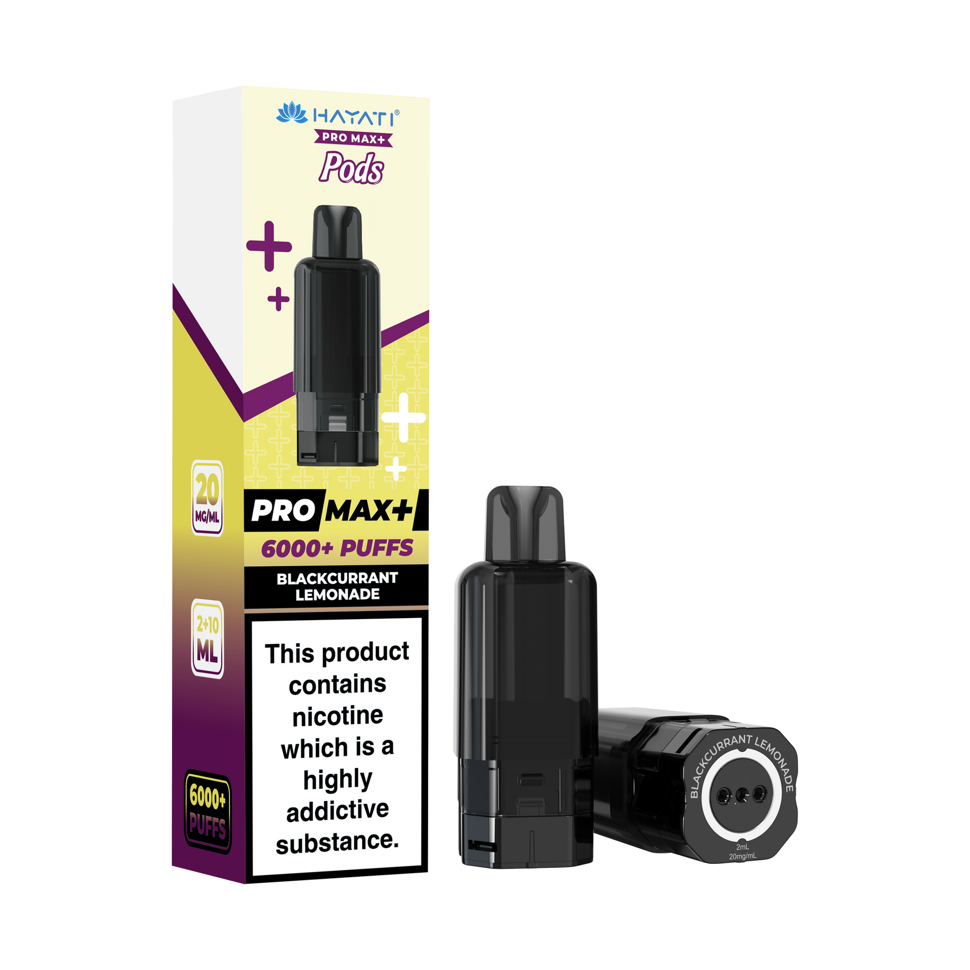 Hayati Pro Max+ 6K Prefilled Pod - Blackcurrant Lemonade
