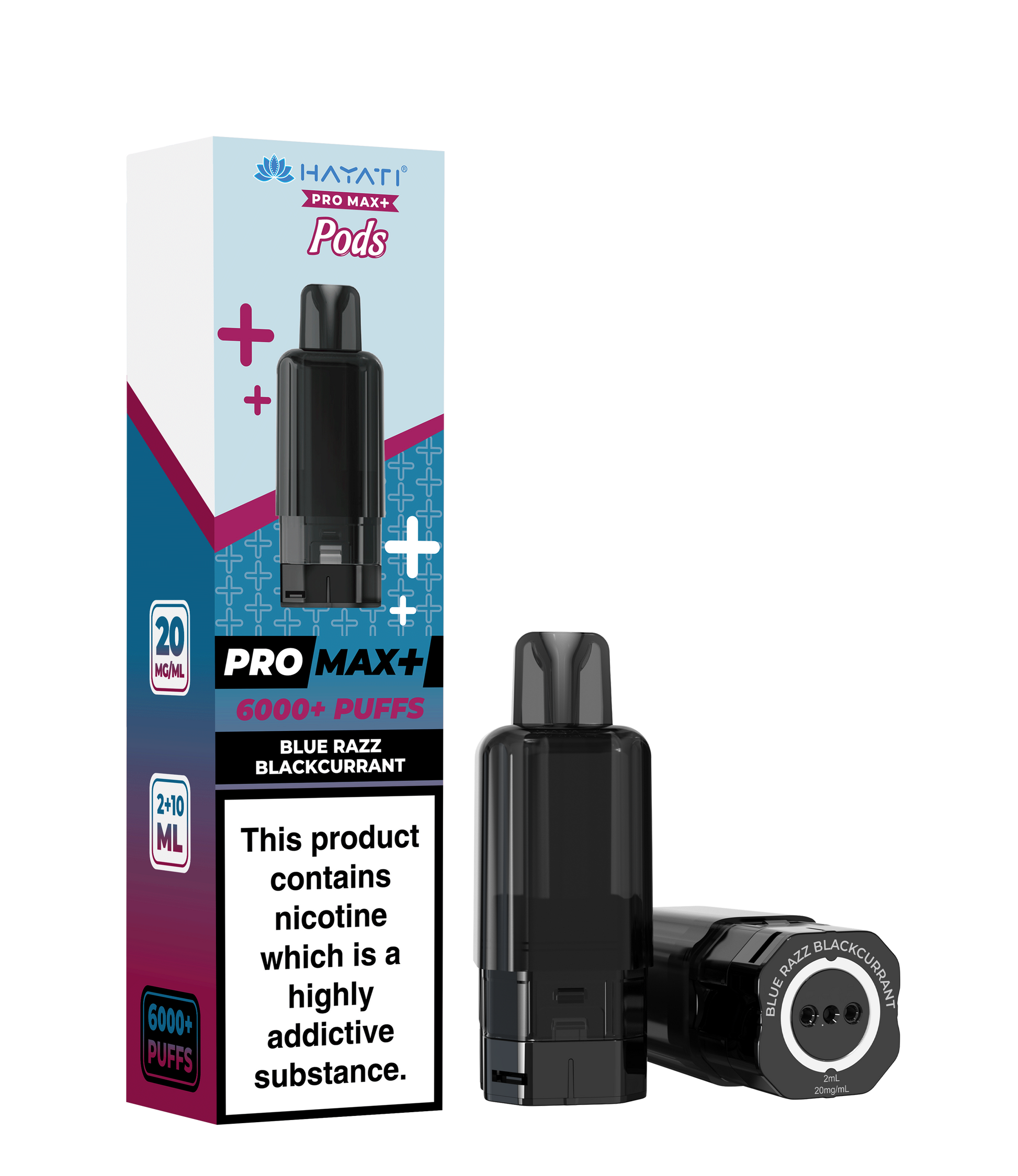 Hayati Pro Max+ 6K Prefilled Pod Blue Razz Blackcurrant
