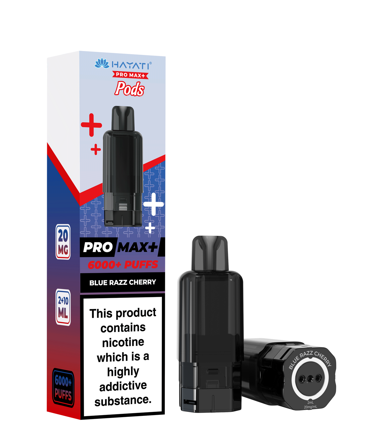 Hayati Pro Max+ 6K Prefilled Pod - Blue Razz Cherry