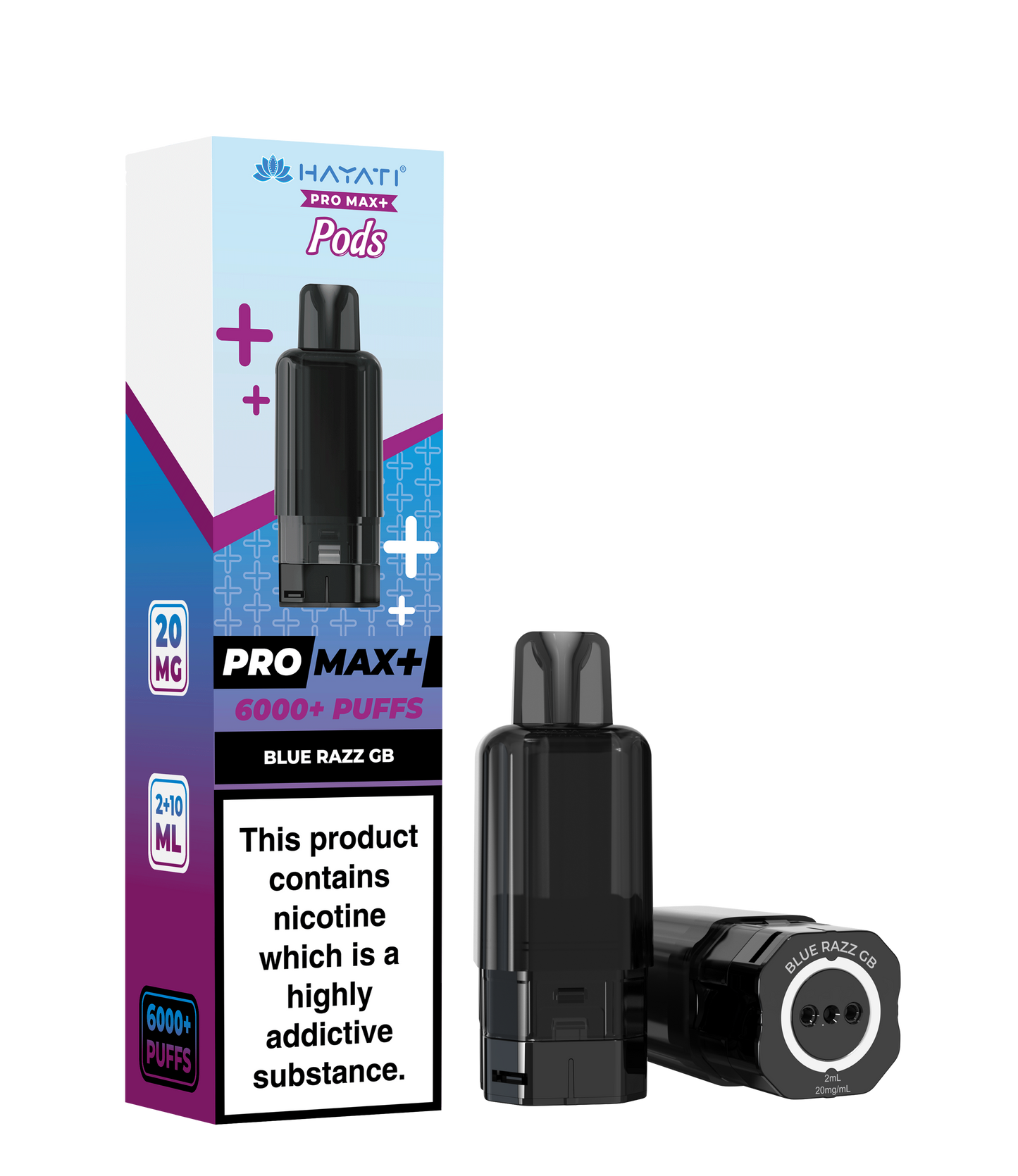 Hayati Pro Max+ 6K Prefilled Pod - Blue Razz GB