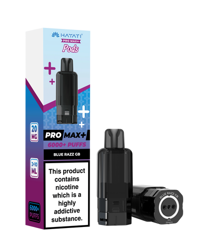 Hayati Pro Max+ 6K Prefilled Pod - Blue Razz GB