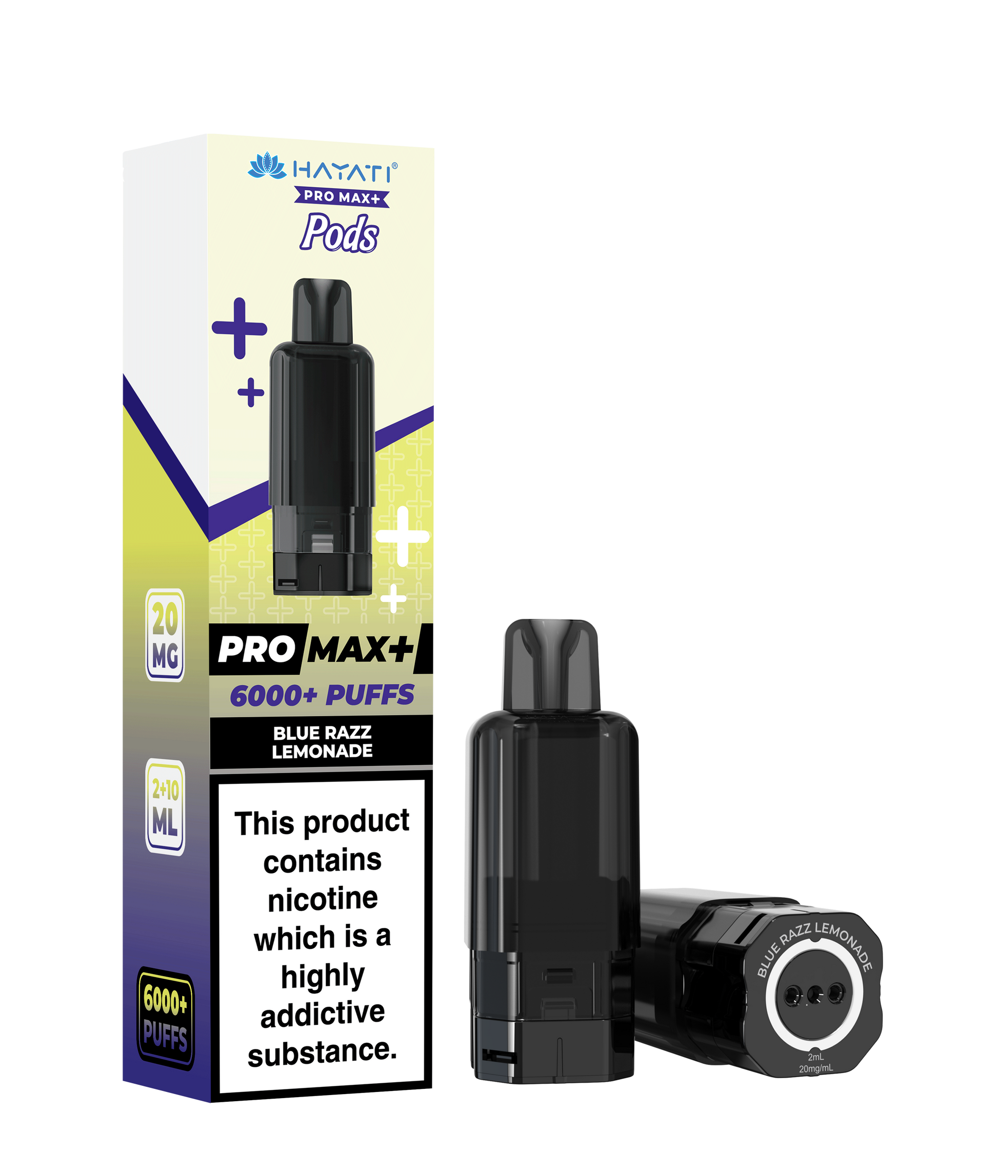 Hayati Pro Max+ 6K Prefilled Pod - Blue Razz Lemonade