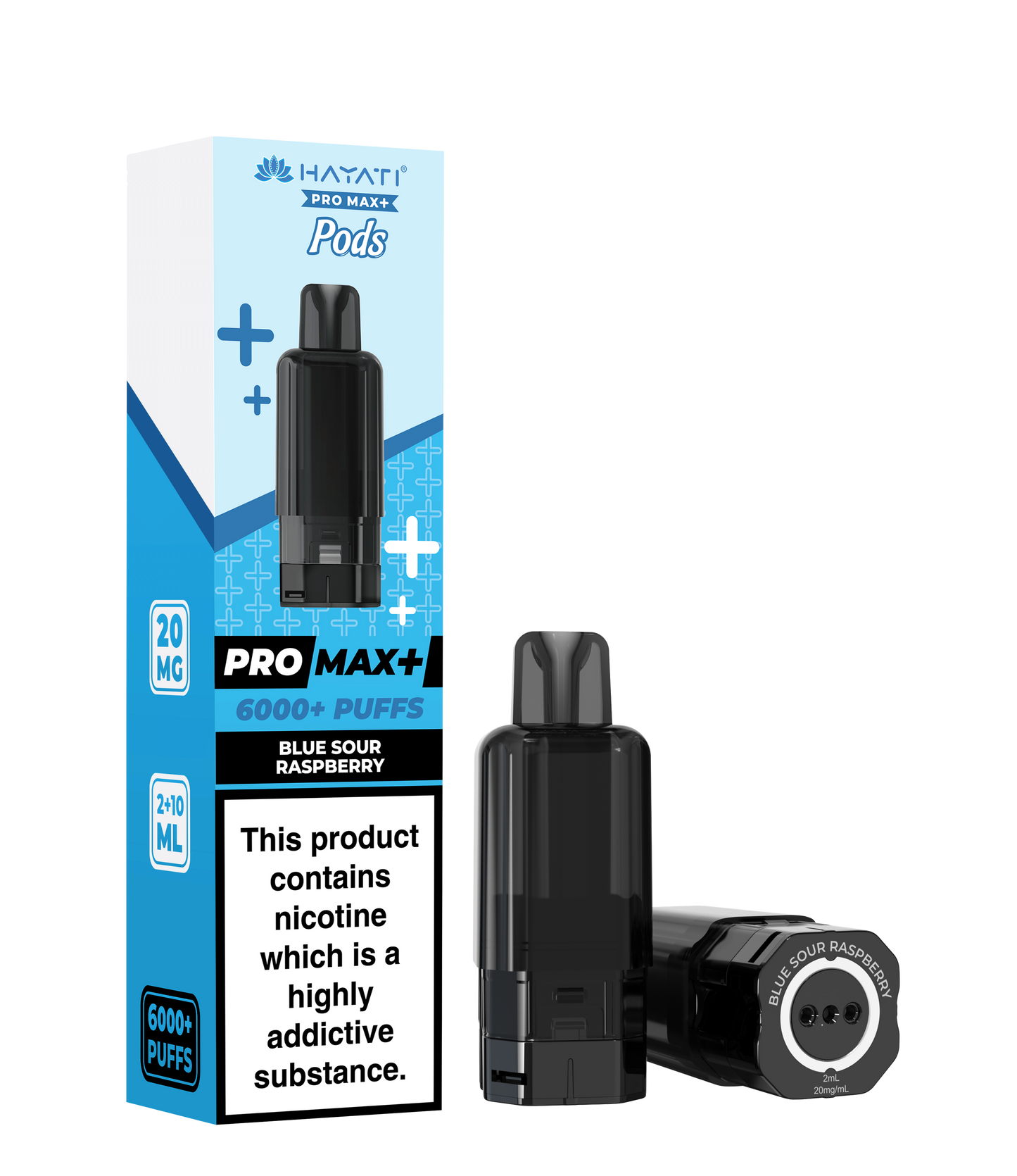 Hayati Pro Max+ 6K Prefilled Pod - Blue Sour Raspberry