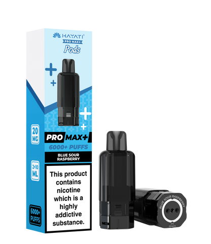 Hayati Pro Max+ 6K Prefilled Pod - Blue Sour Raspberry