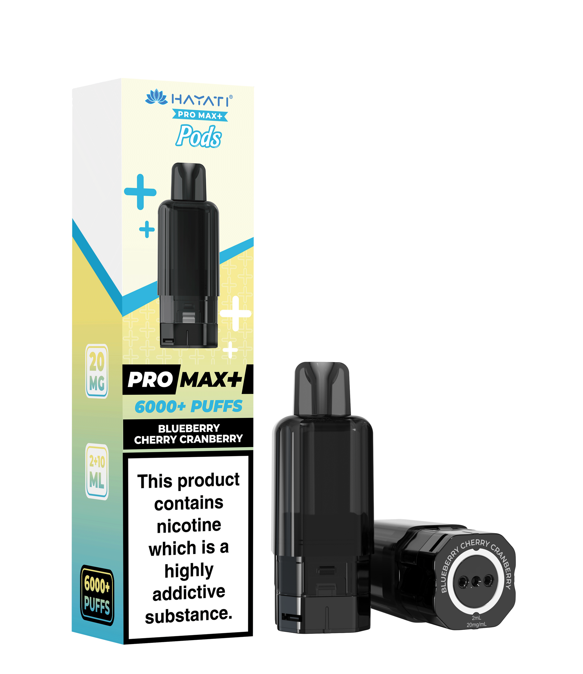 Hayati Pro Max+ 6K Prefilled Pod - Blueberry Cherry Cranberry