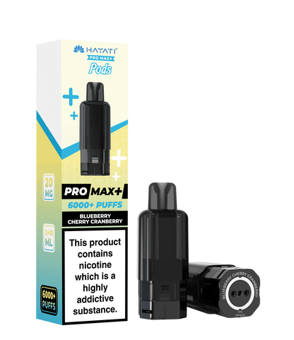 Hayati Pro Max+ 6K Prefilled Pod - Blueberry Cherry Cranberry