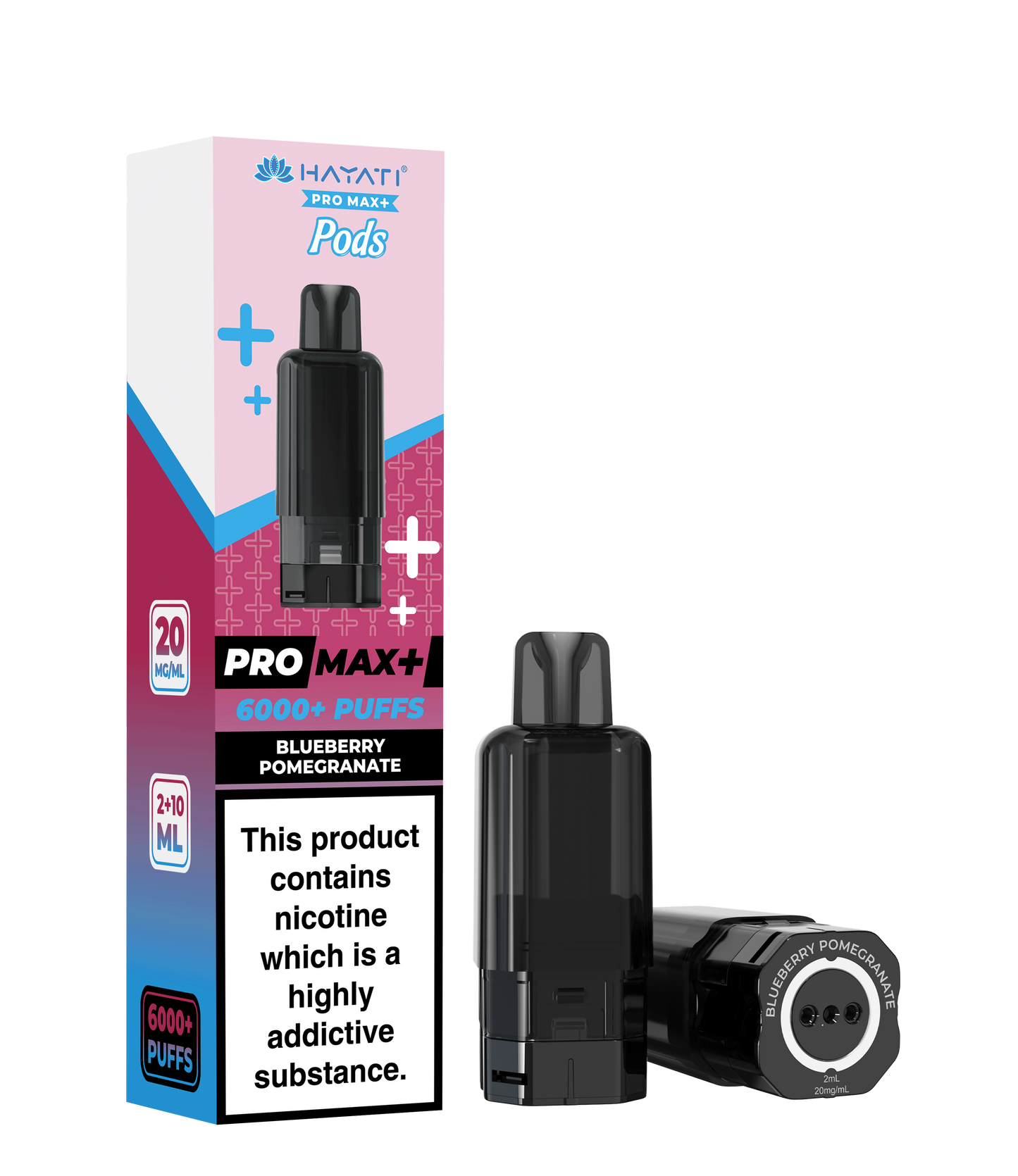 Hayati Pro Max+ 6K Prefilled Pod Blueberry Pomegranate