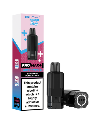 Hayati Pro Max+ 6K Prefilled Pod Blueberry Pomegranate