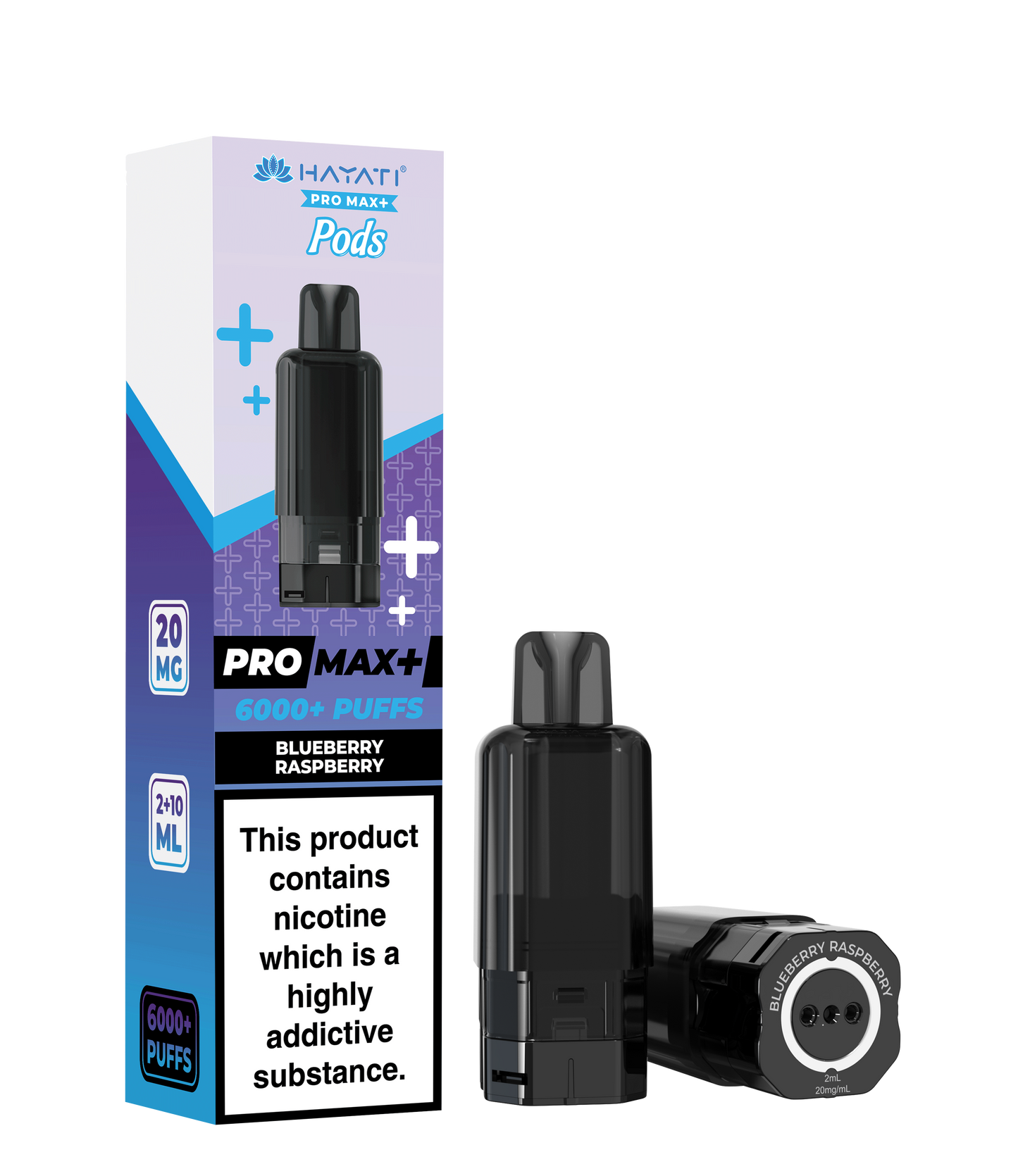 Hayati Pro Max+ 6K Prefilled Pod - Blueberry Raspberry
