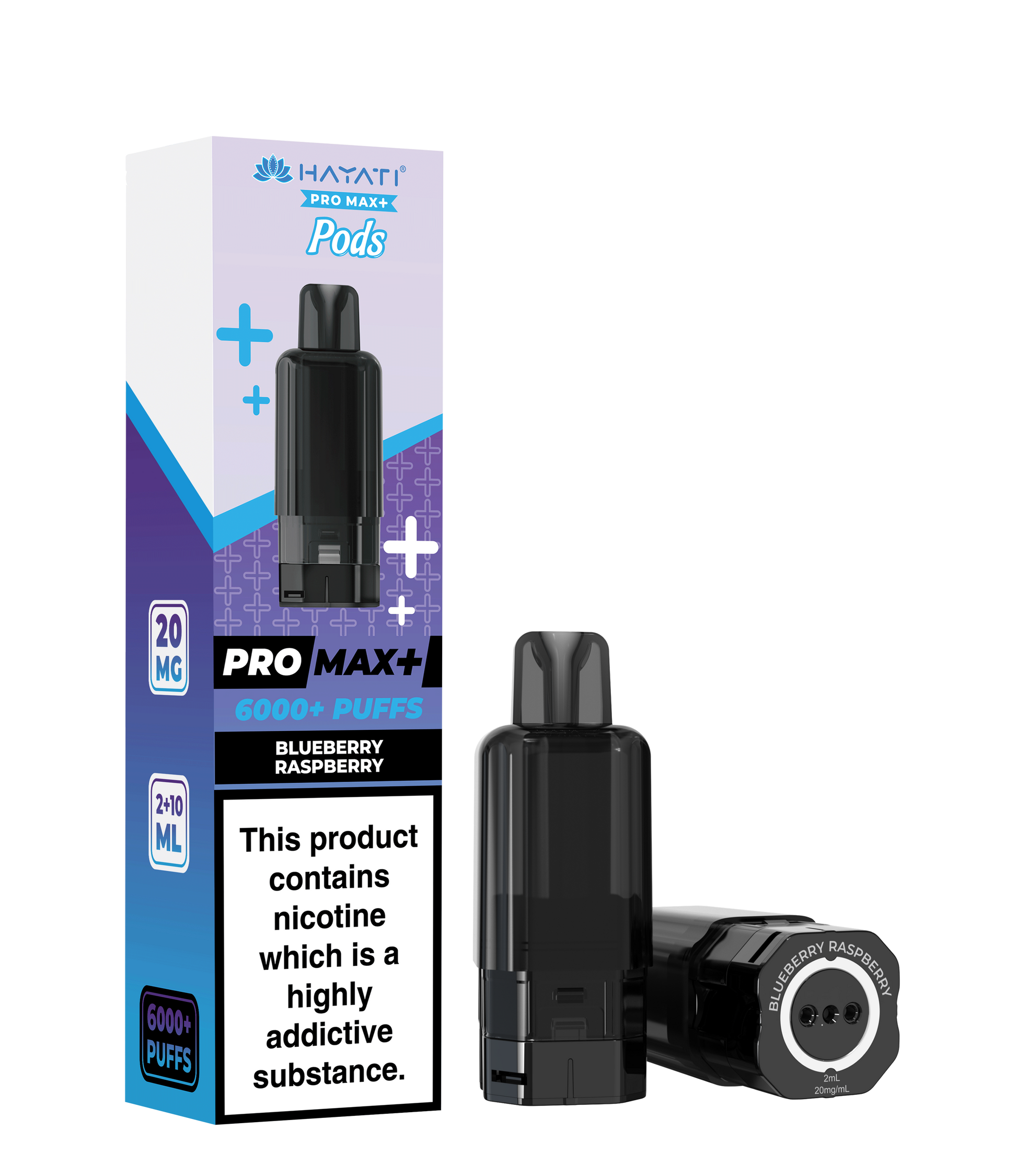 Hayati Pro Max+ 6K Prefilled Pod - Blueberry Raspberry