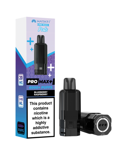 Hayati Pro Max+ 6K Prefilled Pod - Blueberry Raspberry