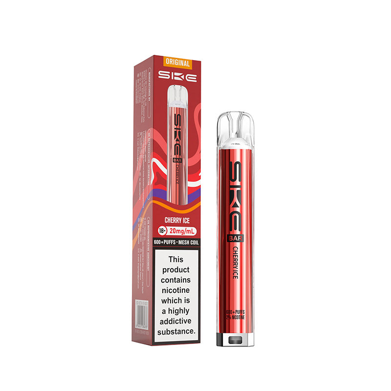 Cherry Ice Bar 600 Prefilled Pod Kit Disposable Alternative
