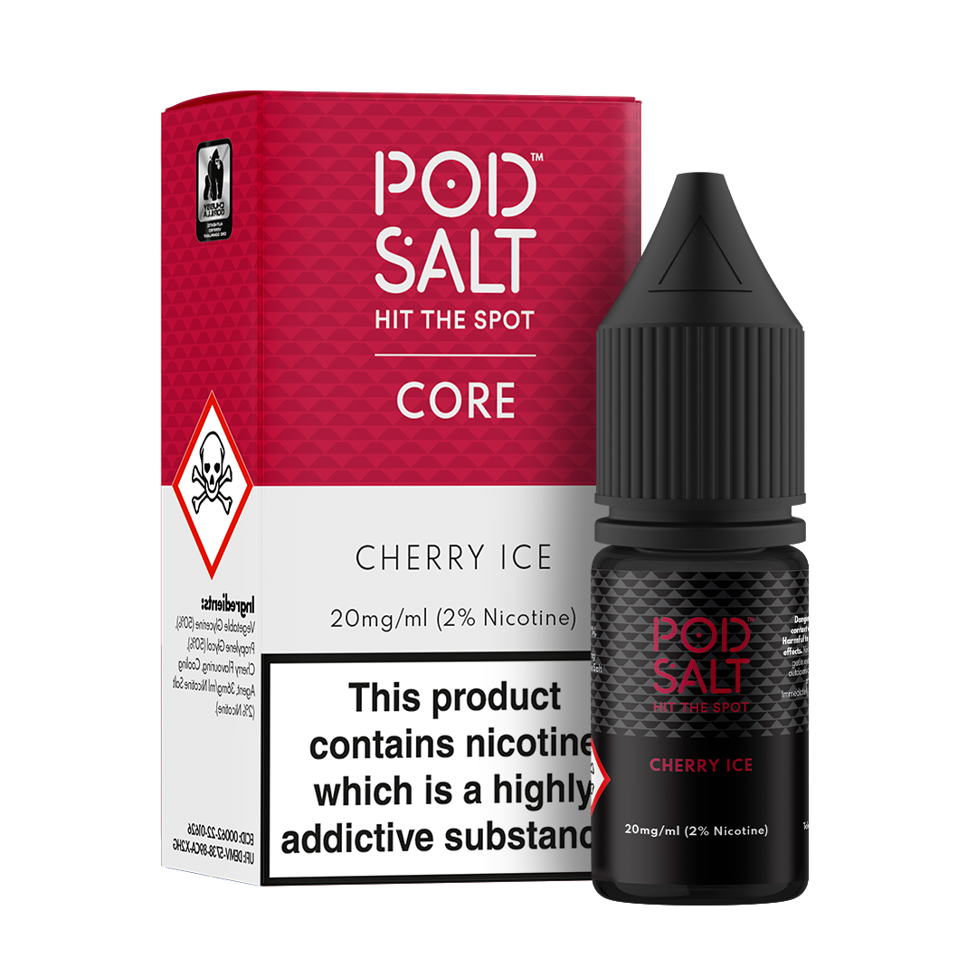 Podsalt Cherry Ice Nic Salt E-Liquid - Pod Salt Nicotine Salts Product Image