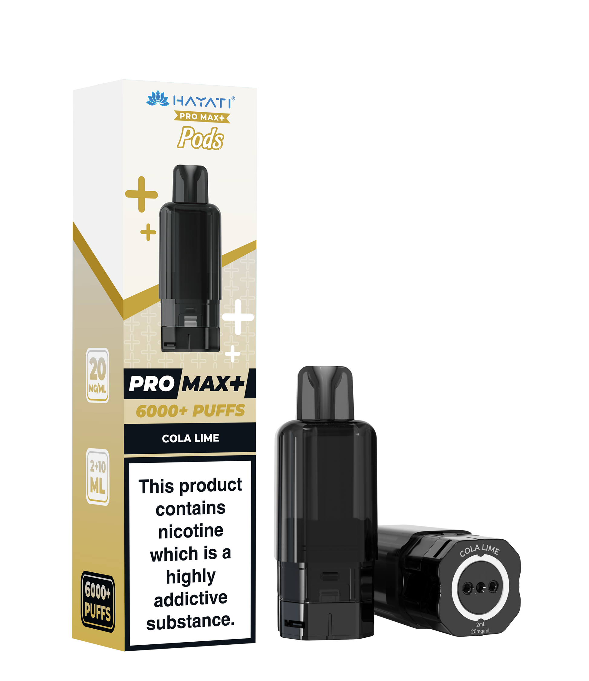 Hayati Pro Max+ 6K Prefilled Pod Cola Lime