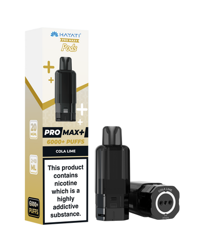 Hayati Pro Max+ 6K Prefilled Pod Cola Lime