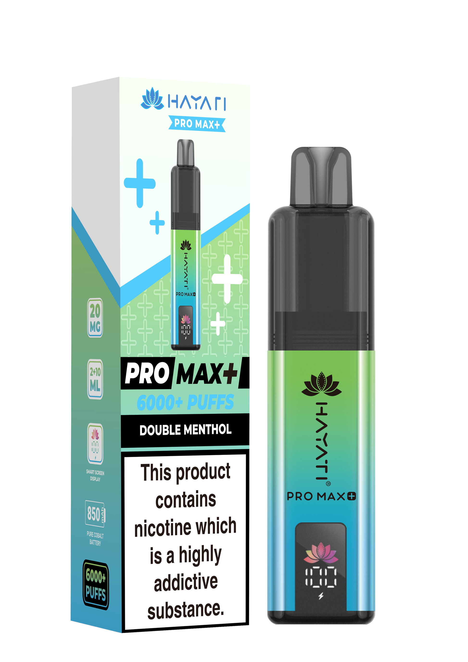 Hayati Pro Max+ 6000 Double Menthol