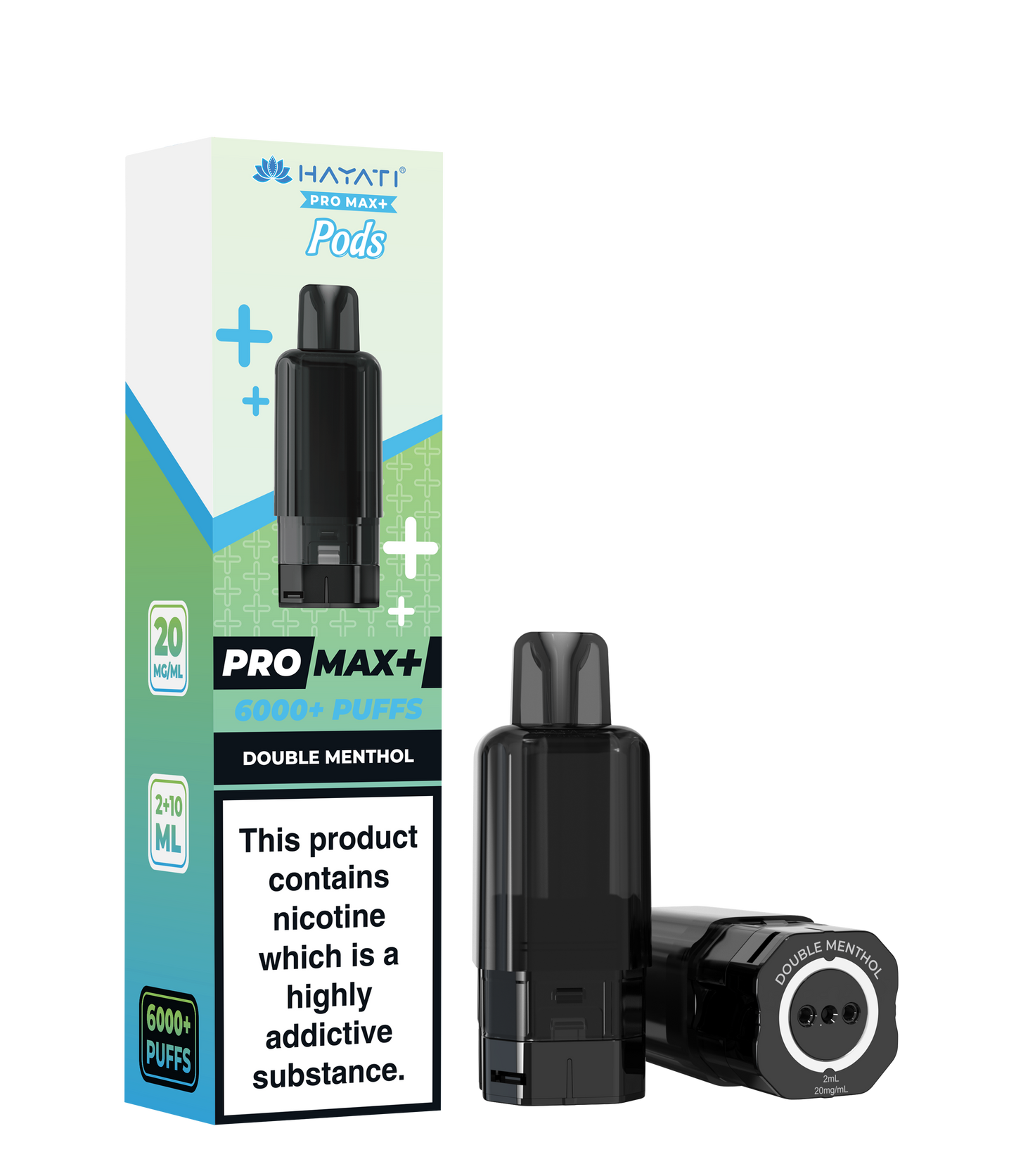 Hayati Pro Max+ 6K Prefilled Pod - Double Menthol