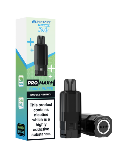 Hayati Pro Max+ 6K Prefilled Pod - Double Menthol