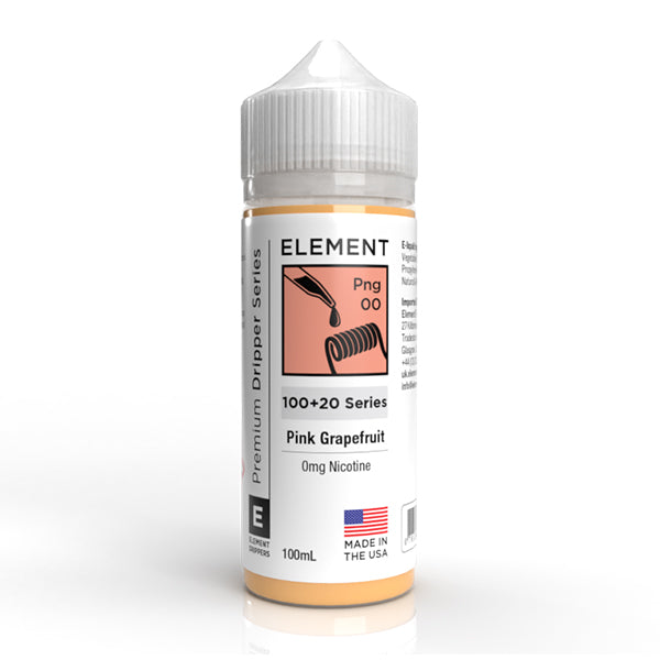 Element Pink Grapefruit Shortfill 100ml Bottle - With 20ml Nic Shot Space