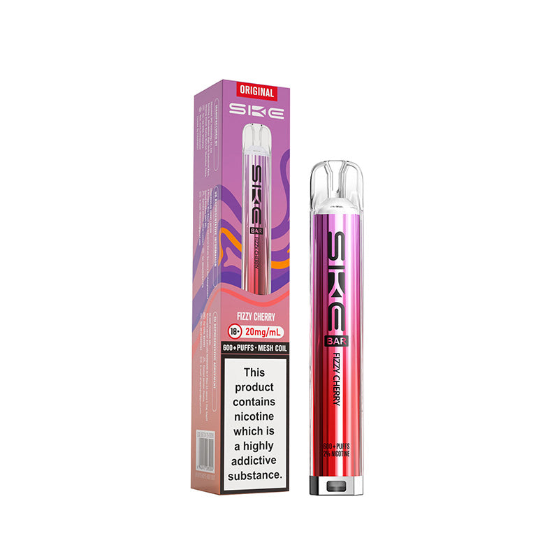 Fizzy Cherry Ske Bar 600 Prefilled Pod Kit Disposable Alternative
